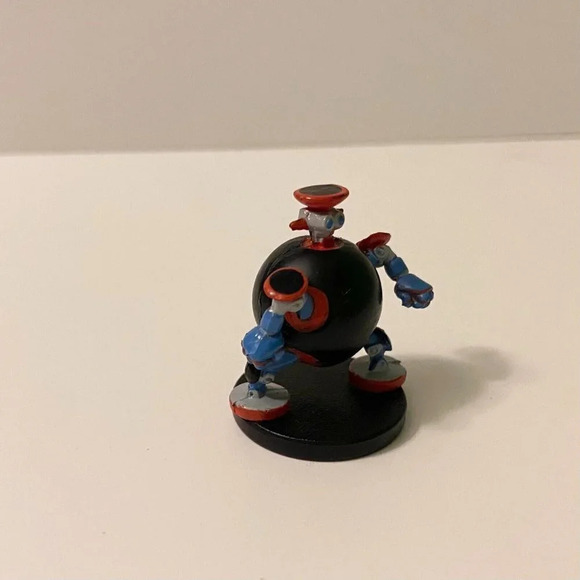 1996 Yugioh Dungeon Dice Monsters Thunder Ball ST 02 Mini Figure 1 Inch Tall - Picture 2 of 11